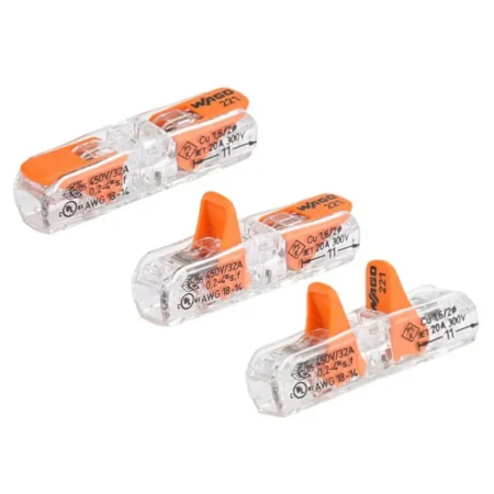 Conector de imbinare in linie cu parghie WAGO 221-2411 - imagine 3