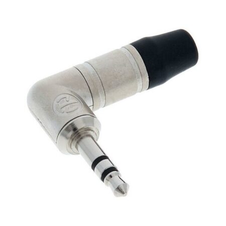 Conector Jack 3.5 mm stereo tata in unghi de 90 grade Neutrik NTP3RC - imagine 2