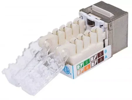 Conector Keystone CAT6a Intellinet RJ45 mama - imagine 3