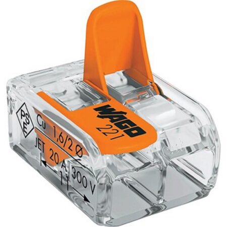 Conector slim MYF 2X4mm2 WAGO 221-412 - imagine 3