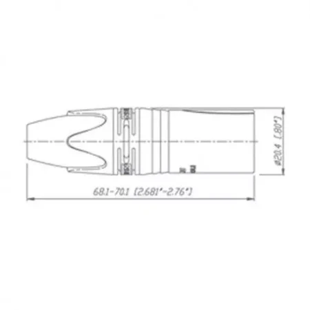 Conector XLR 3 pini mama Neutrik - imagine 2