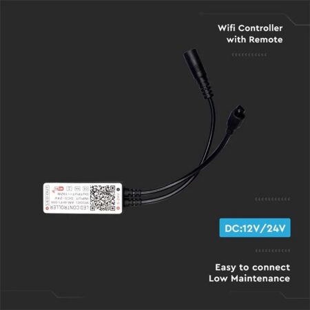 Controller banda LED 3IN1 WI-FI RGB 24 butoane V-TAC SKU-2902 - imagine 3