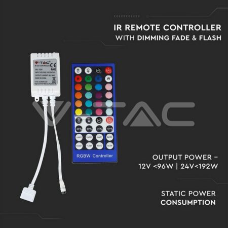 Controller banda LED RGB+White 12V V-TAC SKU-2159 - imagine 5