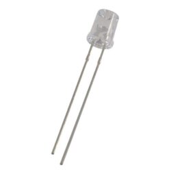 CRLED 5mm rosu 1120mcd 14mA12V frontal plat OPTOSUPPLY OSR5MA57E1A-CRLED14