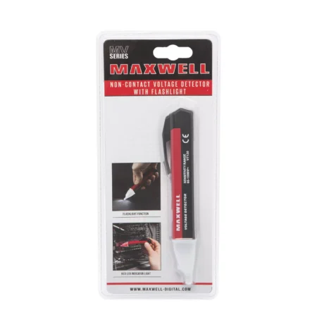 Detector de tensiune fara contact direct cu lumina LED Maxwell 25818 - imagine 5
