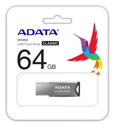 FLASH DRIVE 64GB USB 2.0 UV250 ADATA - imagine 3