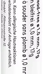 Fludor 1mm fara plumb cu argint cupru staniu flux 217 C 17gr Goobay