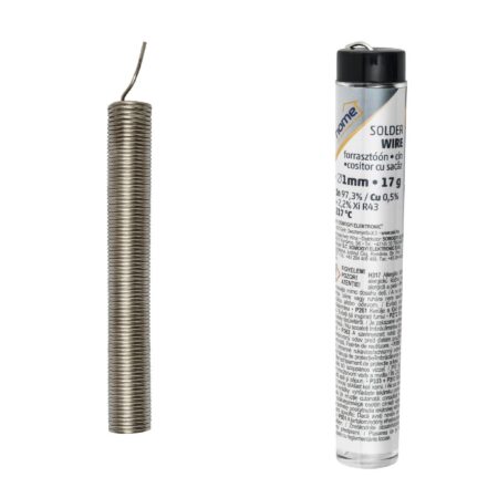 Fudor 17gr cositor de lipit fara plumb 1mm Sn97.3/Cu0.5%/sacaz2.2% HOME - imagine 2