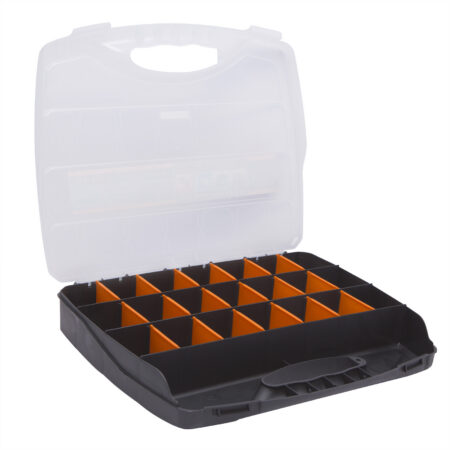 Geanta din plastic pentru accesorii 15" 380x310x60mm HANDY 10965 - imagine 3