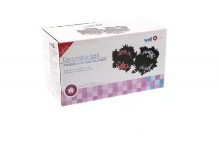 Ghirlanda luminoasa forma de diamant 40 LED-uri albe lumina rece WELL - imagine 4