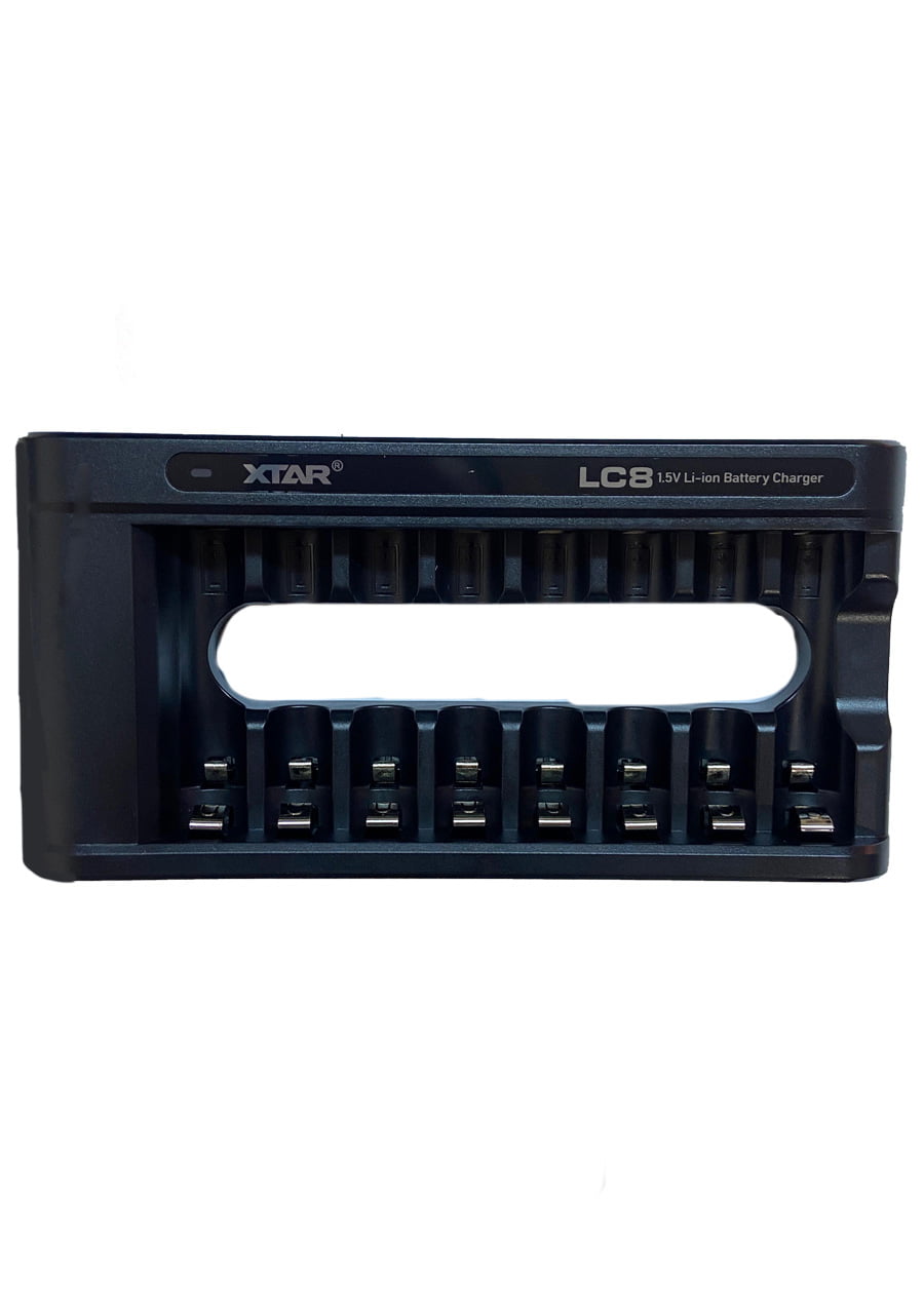 Incarcator 8 acumulatori XTAR LC8 KT AA AAA x1.5V Li-ion Battery Charger conector USB type C (638)
