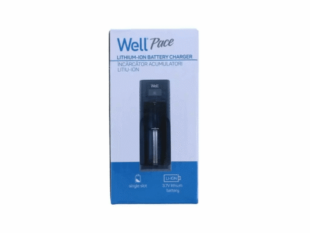 Incarcator acumulatori litiu-ion 1 canal Well Pace USB 10400 14500 16340 17670 18350 18500 18650 26650 - imagine 5