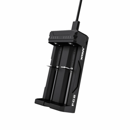 Incarcator universal XTAR FC2 TYPE-C KT Ni-MH Li-ion ultra compact 18650 18700 20700 21700 22650 25500 26650 si AAAA AAA AA SC C - imagine 2