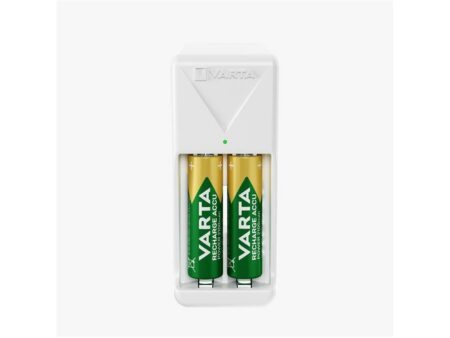 Incarcator Varta Mini Charger 57656 2x AA/AAA NiMH + 2 acumulatori AA 2100mAh - imagine 2