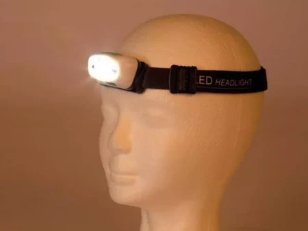 Lanterna frontala LED reincarcabila cu senzor ON/OFF Velleman - imagine 4