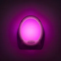 Lumina de veghe LED colori alternante 7 LED 8x10cm PHENOM