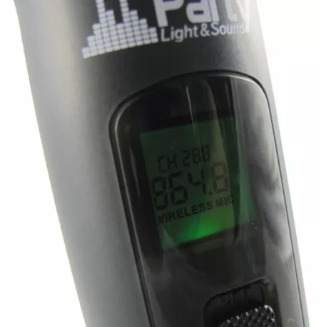 Microfon wireless cu modul USB Party Light & Sound - imagine 2