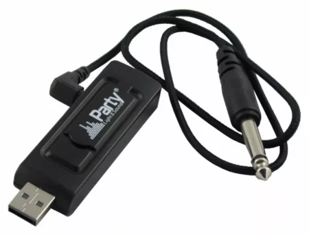 Microfon wireless cu modul USB Party Light & Sound - imagine 3
