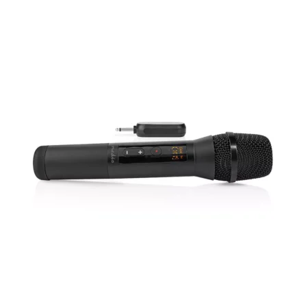 Microfon wireless Nedis 20 de canale 10 ore autonomie receptor negru - imagine 7