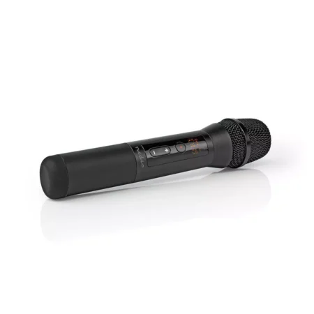 Microfon wireless Nedis 20 de canale 10 ore autonomie receptor negru - imagine 10