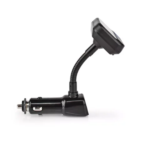 Modulator FM Nedis Bluetooth MicroSD Hands-Free Control vocal 2x USB - imagine 6