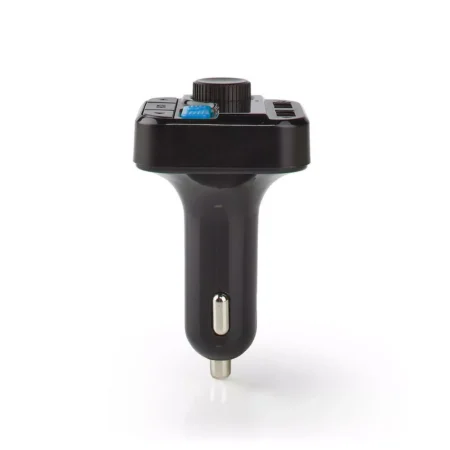 Modulator FM Nedis Hands-Free Bluetooth MicroSD Control vocal 2x USB - imagine 4