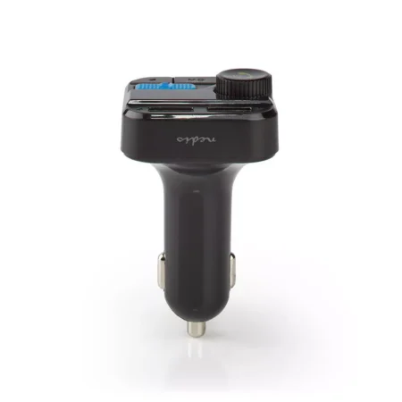 Modulator FM Nedis Hands-Free Bluetooth MicroSD Control vocal 2x USB - imagine 5