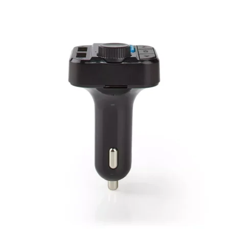 Modulator FM Nedis Hands-Free Bluetooth MicroSD Control vocal 2x USB - imagine 6