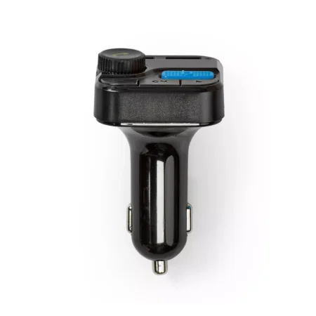 Modulator FM Nedis Hands-Free Bluetooth MicroSD Control vocal 2x USB - imagine 10