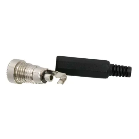 Mufa DC cu protector 5.5x2.5 mm mama pe fir - imagine 2