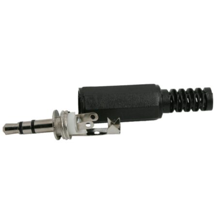 Mufa Jack 3.5 mm stereo tata cu protectie cablu din plastic Goobay - imagine 2
