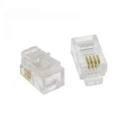Mufa modulara telefon RJ10 4P4C contacte aurite Well
