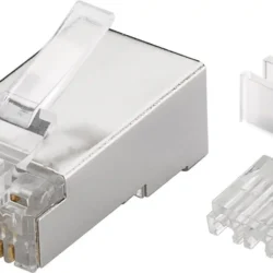Mufa retea RJ45 pentru cablu STP CAT6 23-26AWG 1buc Goobay 72502