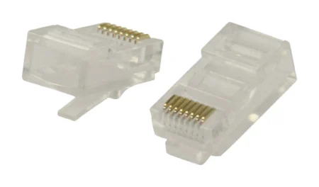 Mufa RJ45 CAT5 transparent tata 5buc Valueline - imagine 2