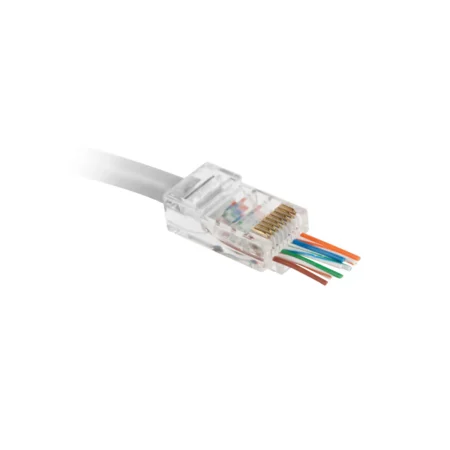 Mufa tata modulara Pass Through 8P8C CAT5e UTP RJ45 neecranata Delight - imagine 3