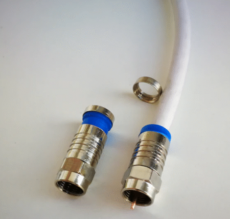 Mufa tata tip F compresie pentru cabluri max. 7 mm - imagine 3