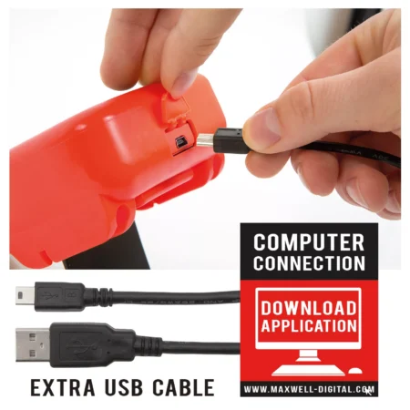 Multimetru digital 5in1 conexiune USB Maxwell - imagine 2