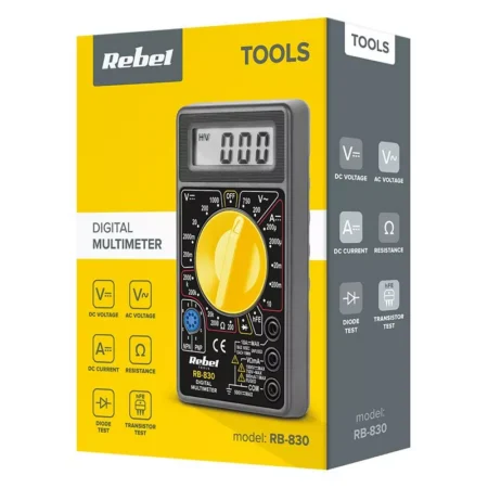 Multimetru Universal RB-830 REBEL - imagine 3