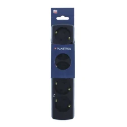 Multipriza 5 prize fara cablu alimentare negru GN-570S/BK Plastrol