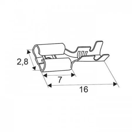 Papuc cositorit mama 2.8mm - imagine 2