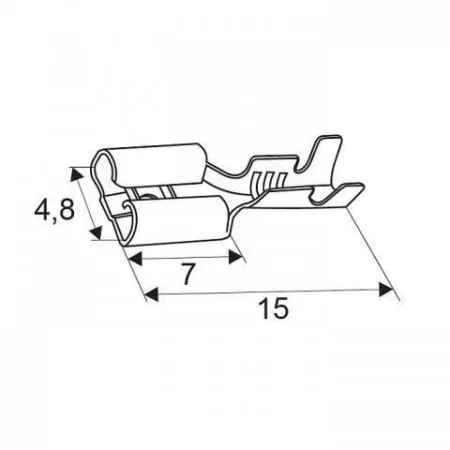 Papuc cositorit mama 4.8mm - imagine 2