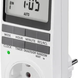 Priza programabila digitala pentru interior 3680W, Goobay 50374