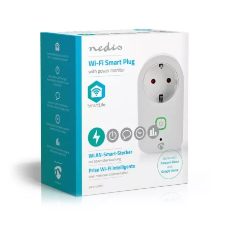 Priza programabila WiFi 16A Nedis - imagine 3