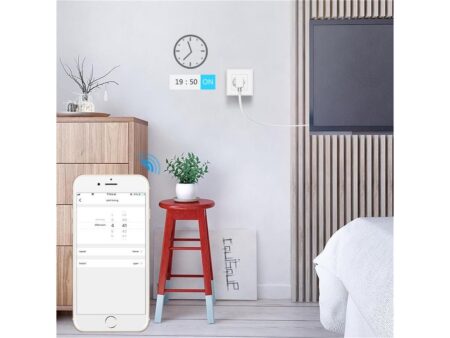 Priza Smart WiFi Woox R4054 10A montare in doza perete - imagine 3