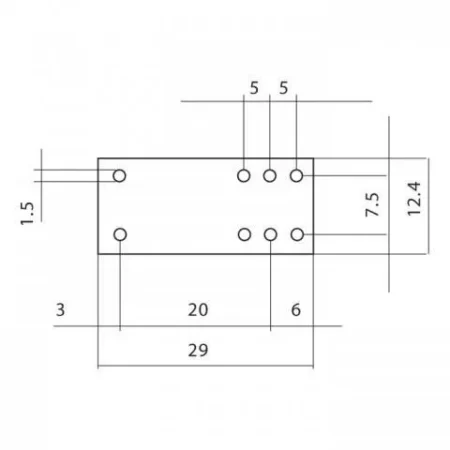 Releu 12VDC 16A 270R 1 morze F4061-12 - imagine 2