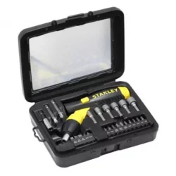 Set 22 piese surubelnita cu clichet 1/4" 0-63-022 Stanley