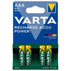 Set acumulatori AAA 800mAh Varta 4buc MICRO 56703