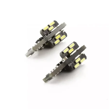 Set becuri LED auto T10 W5W 3W 240lm 6500K 12V Canbus pentru interior/portbagaj CARGUARD - imagine 2