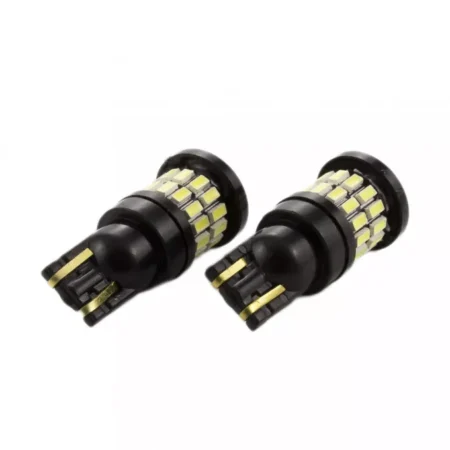 Set Becuri LED auto T10 W5W 5W 360lm alb-rece pentru interior / portbagaj 2buc CarGuard - imagine 2
