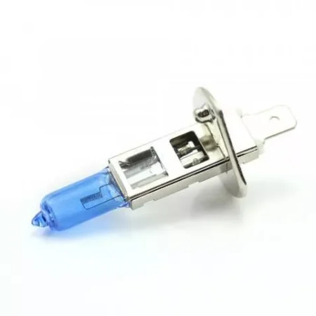 Set de 2 becuri Halogen H1 100W +130% intensitate Alb Xenon 12V Carguard - imagine 3